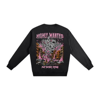 BLACK BOOM SWEATSHIRT