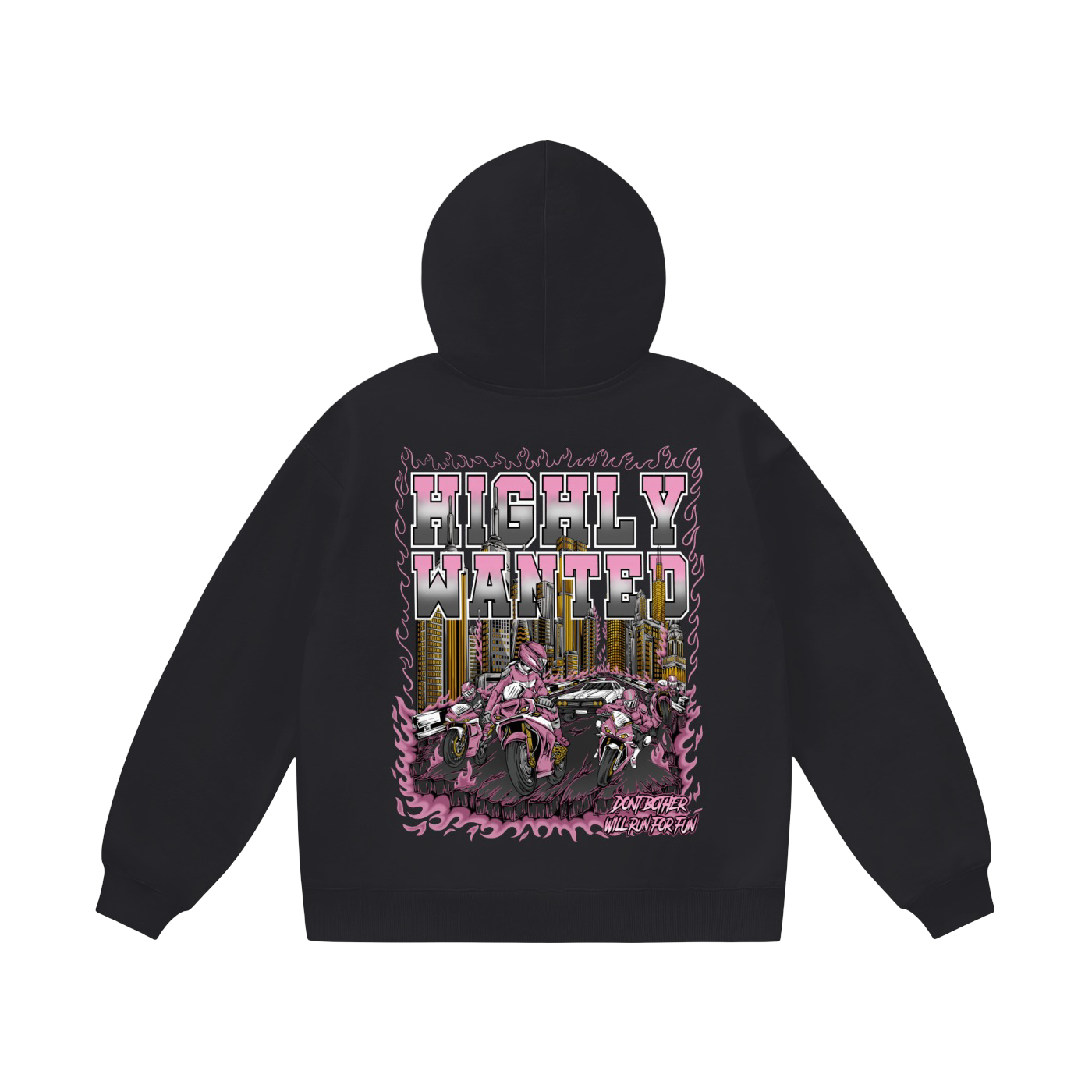 CITY 2.0 HOODIE - BLACK