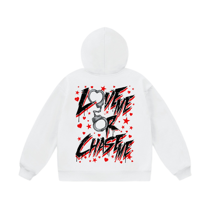WHITE LOVE x CHASE HOODIE