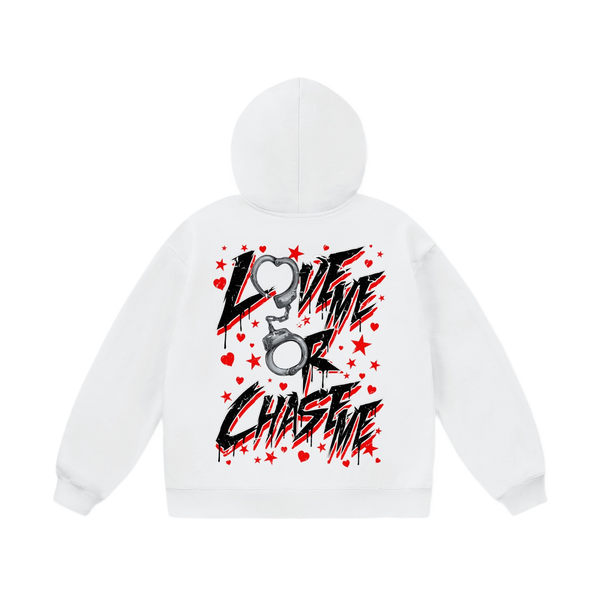 WHITE LOVE x CHASE HOODIE