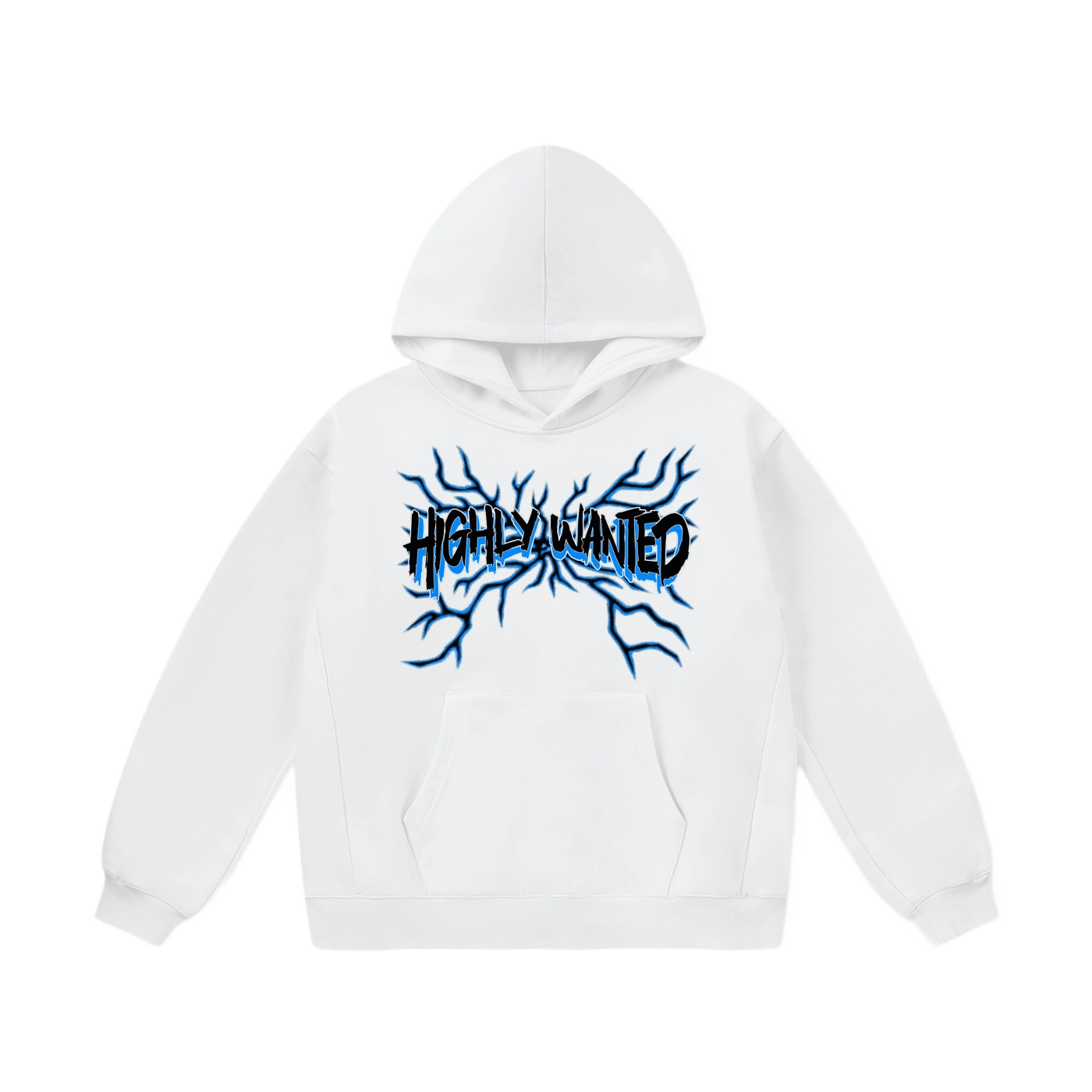 WHITE BYE BYE 2.0 HOODIE
