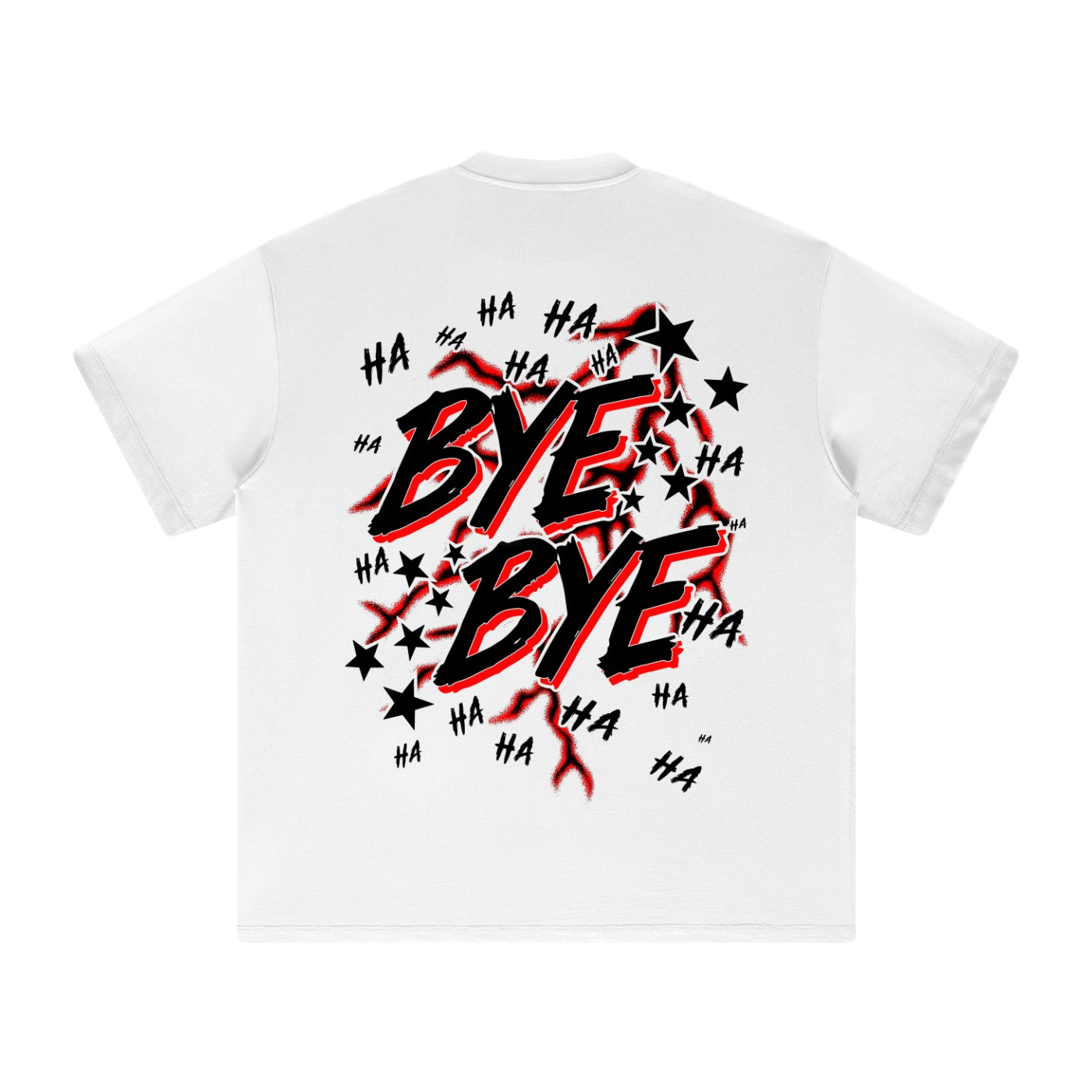 WHITE BYE BYE 2.0 SHIRT