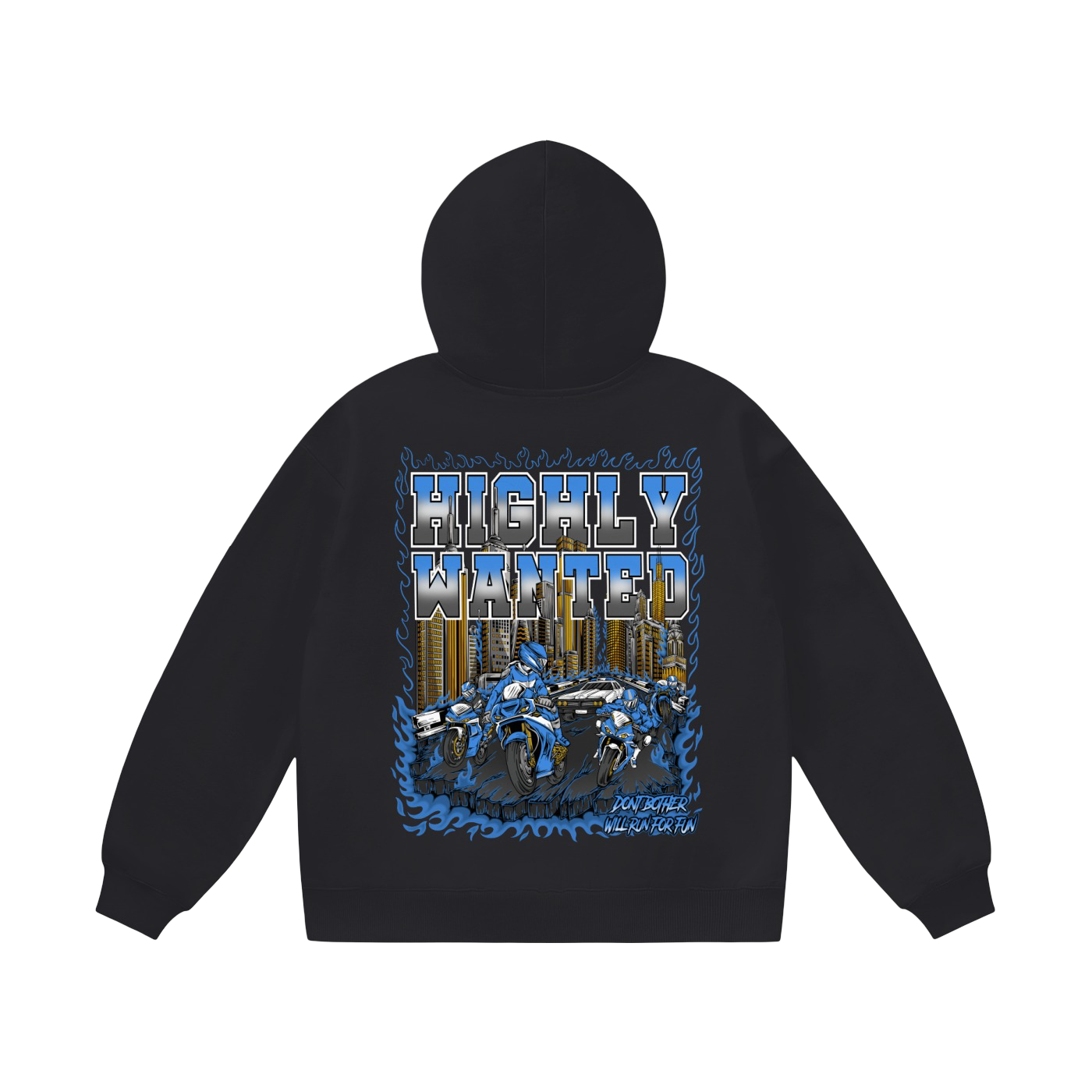 CITY 2.0 HOODIE - BLACK