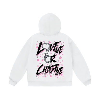 WHITE LOVE x CHASE HOODIE