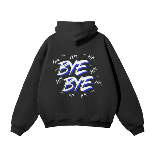 BYE BYE HOODIE - BLACK