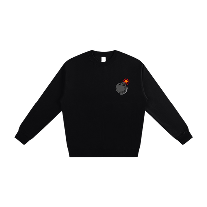 BLACK BOOM SWEATSHIRT