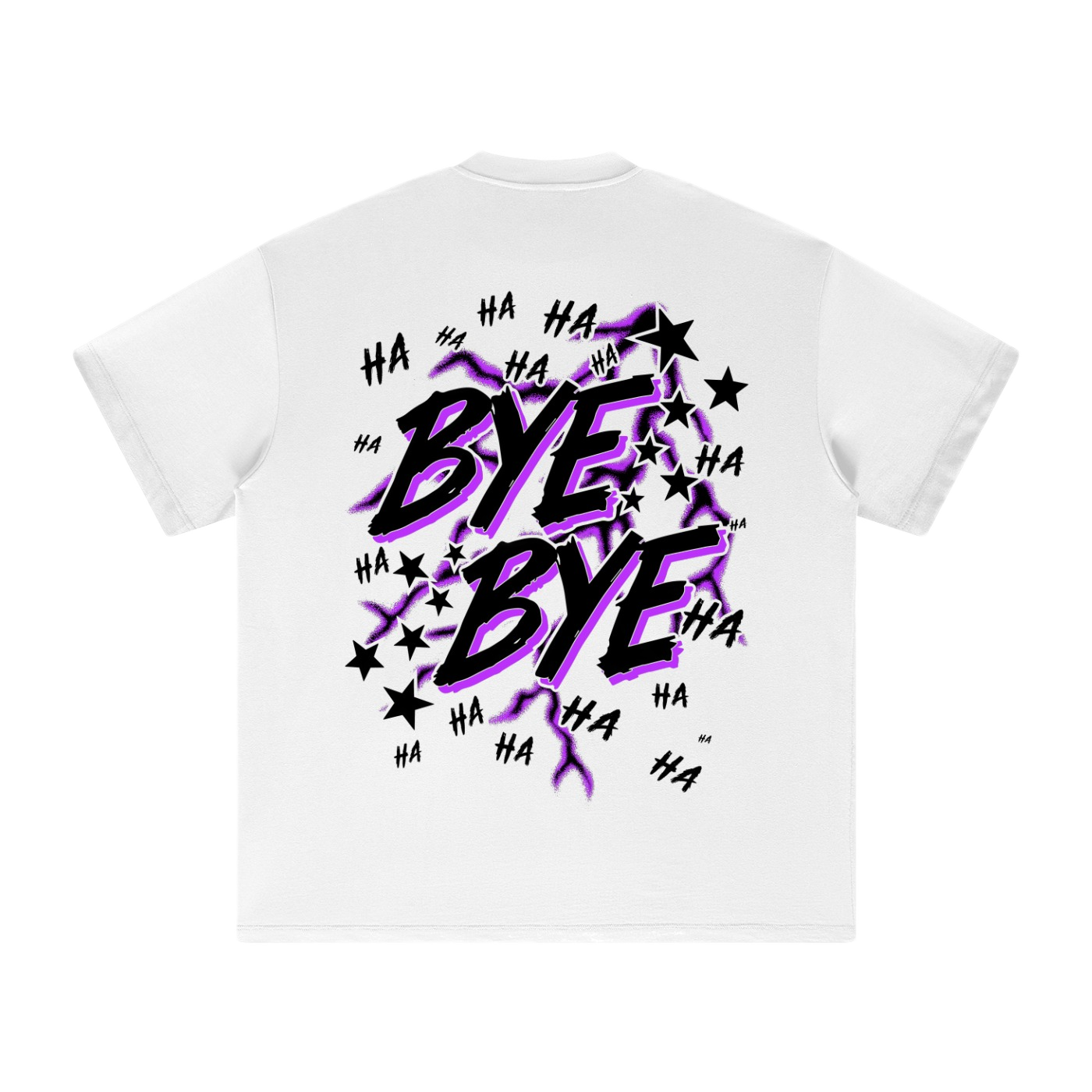 WHITE BYE BYE 2.0 SHIRT