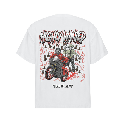DEAD OR ALIVE SHIRT - WHITE