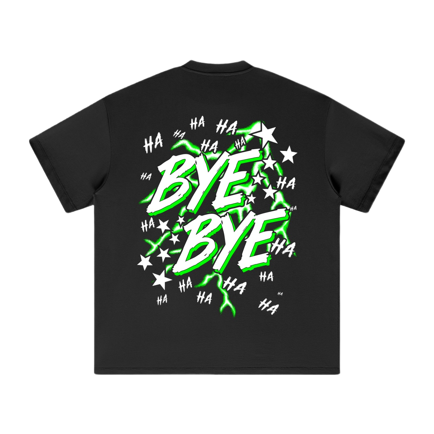 BLACK BYE BYE 2.0 SHIRT