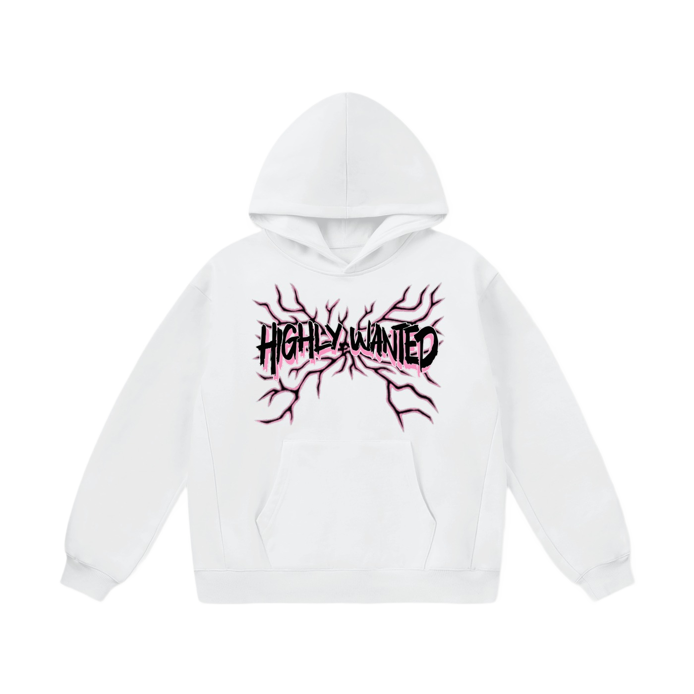 WHITE BYE BYE 2.0 HOODIE
