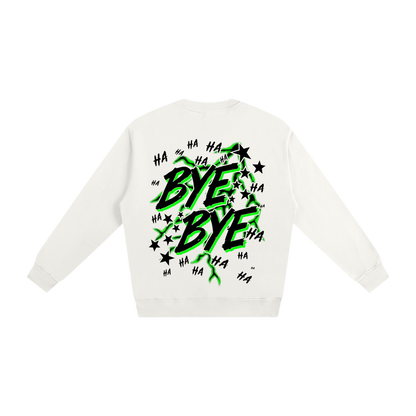 WHITE BYE BYE 2.0 SWEATSHIRT