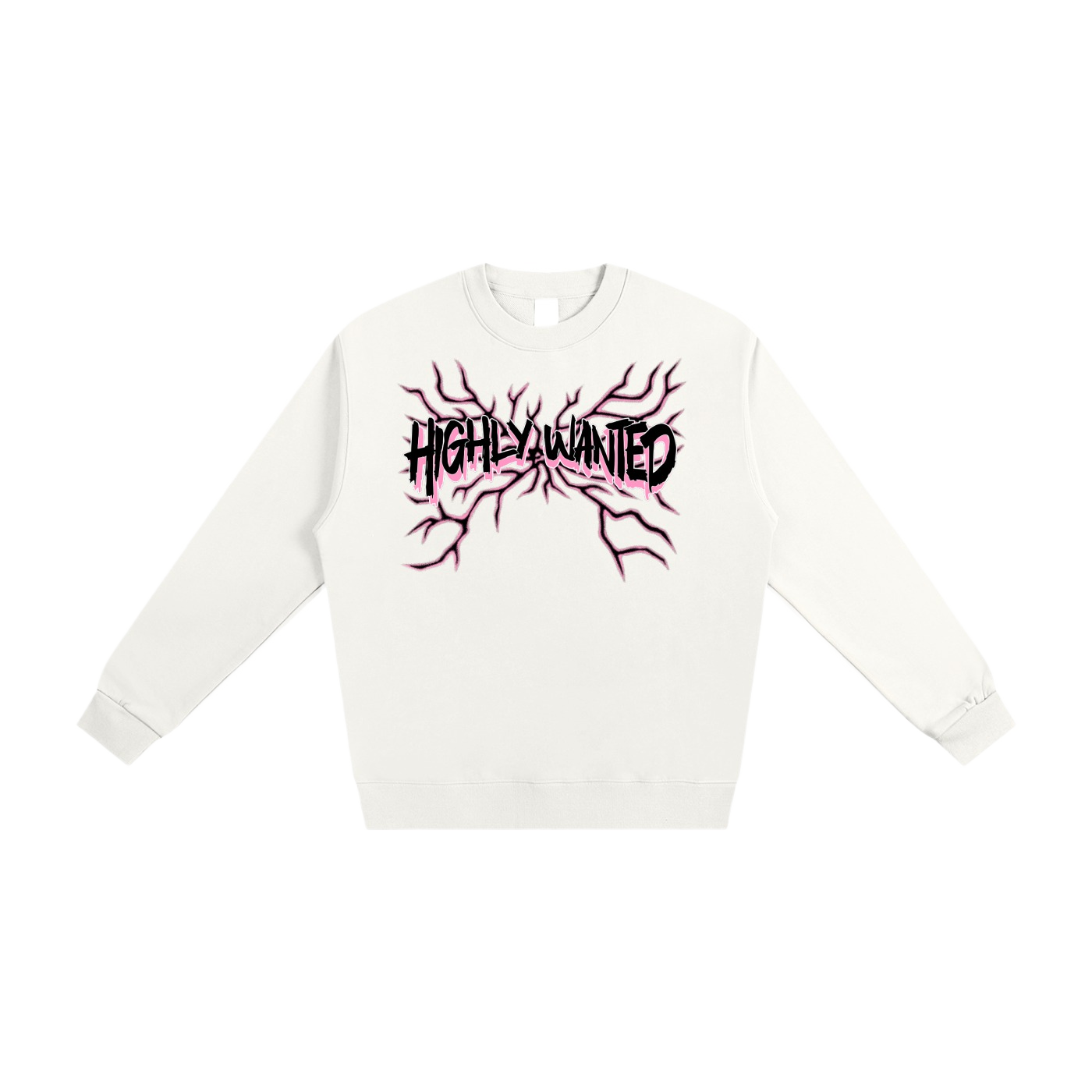 WHITE BYE BYE 2.0 SWEATSHIRT