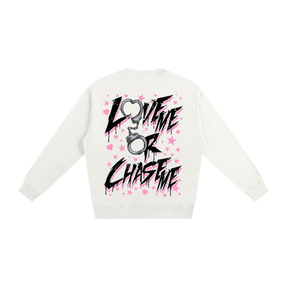 WHITE LOVE x CHASE SWEATSHIRT