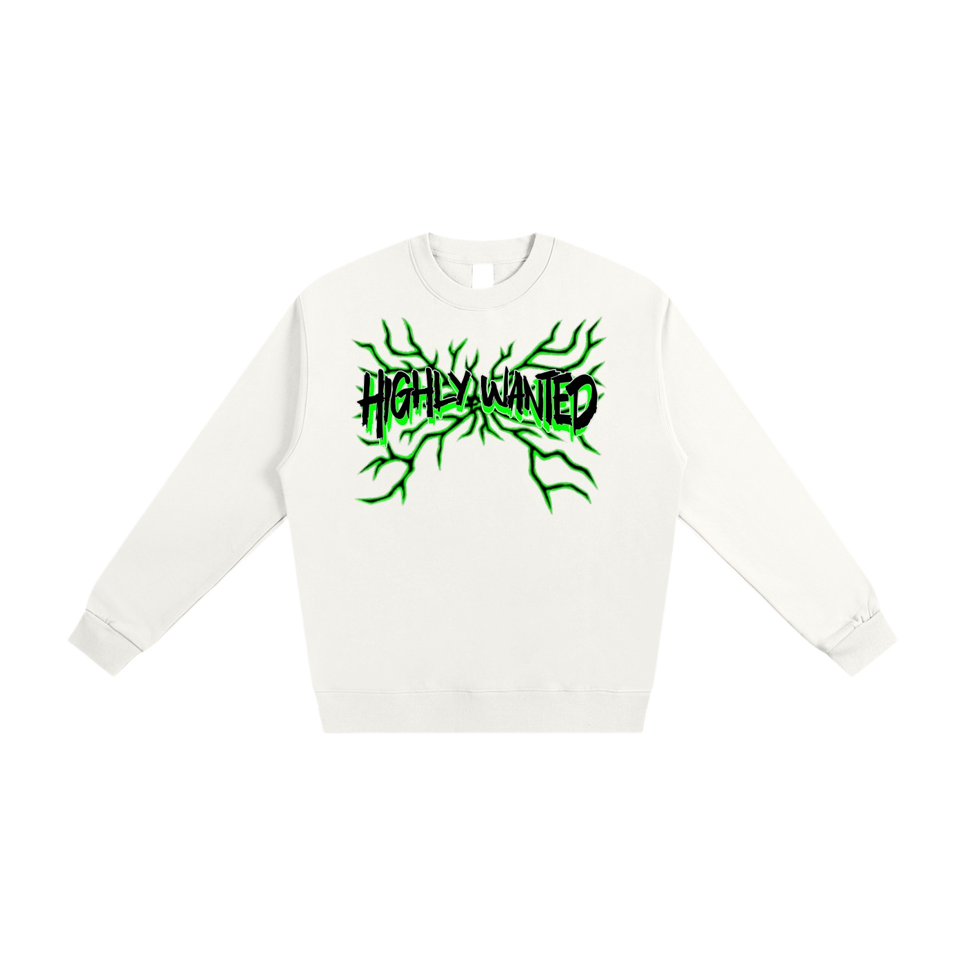 WHITE BYE BYE 2.0 SWEATSHIRT