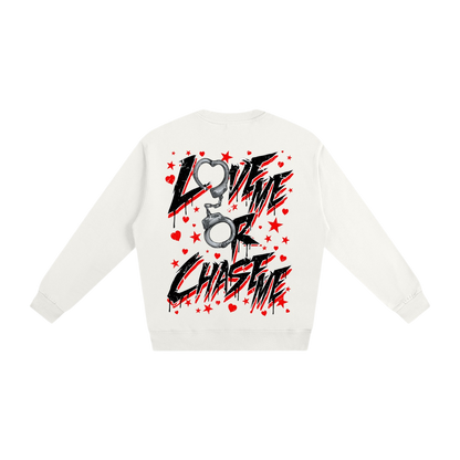 WHITE LOVE x CHASE SWEATSHIRT