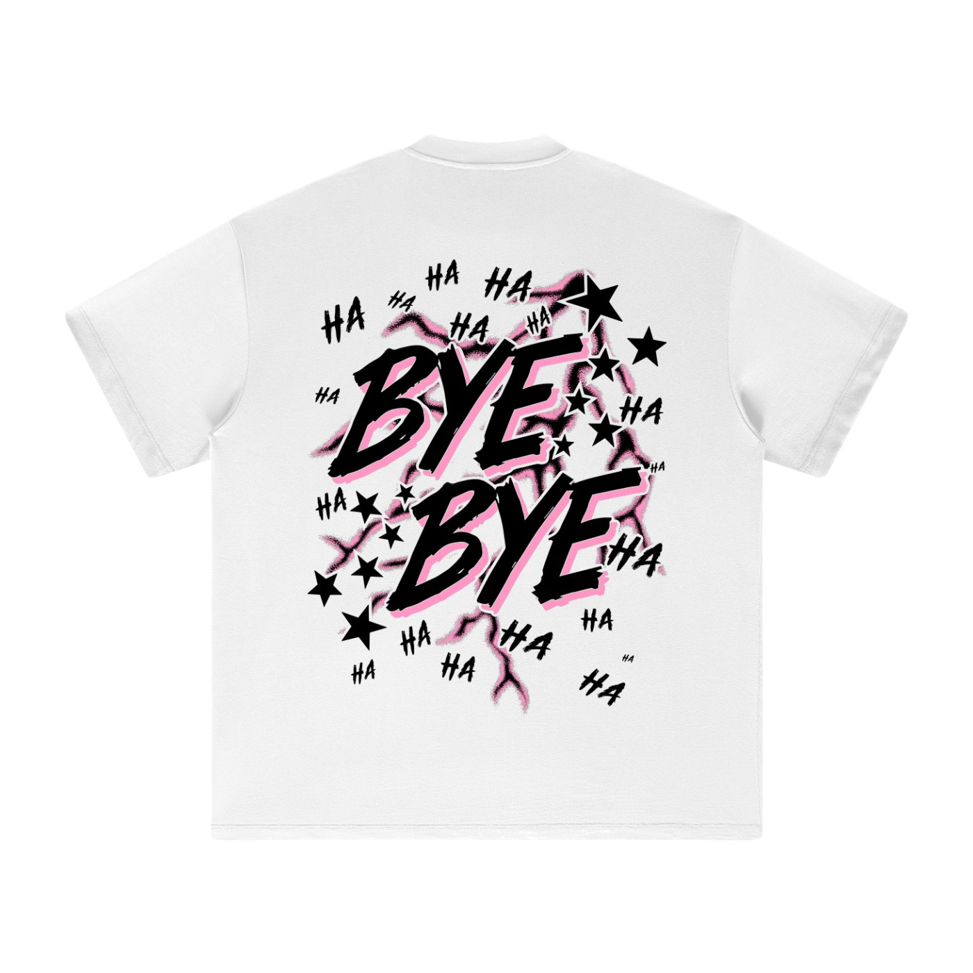 WHITE BYE BYE 2.0 SHIRT