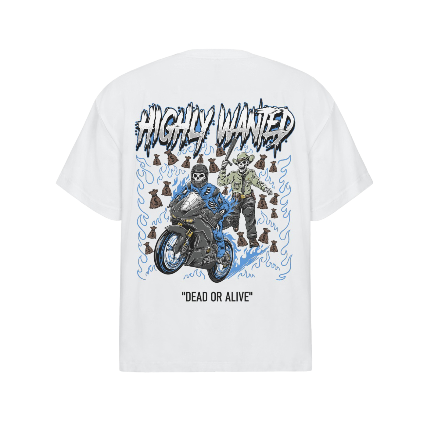 DEAD OR ALIVE SHIRT - WHITE
