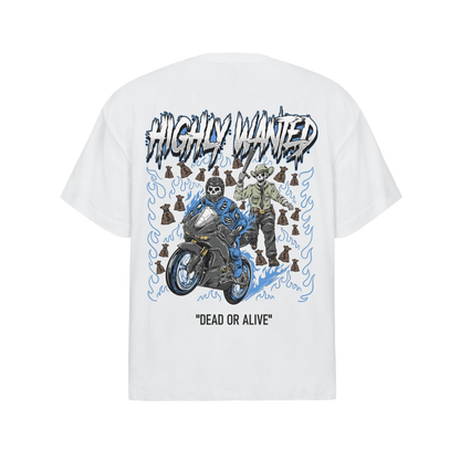 DEAD OR ALIVE SHIRT - WHITE