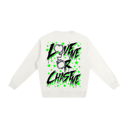 WHITE LOVE x CHASE SWEATSHIRT