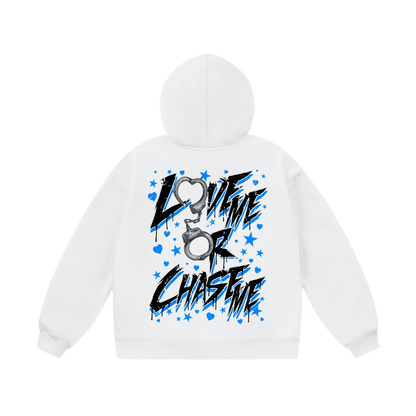 WHITE LOVE x CHASE HOODIE