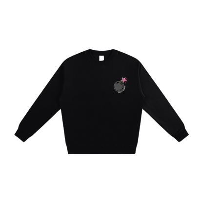 BLACK BOOM SWEATSHIRT