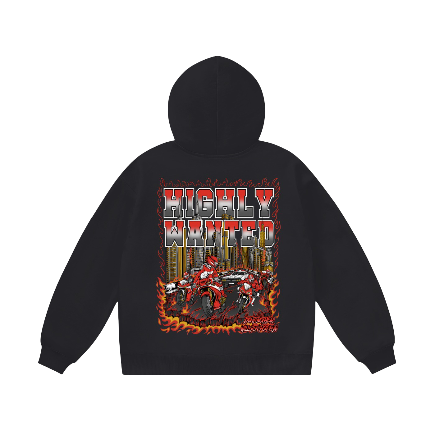 CITY 2.0 HOODIE - BLACK