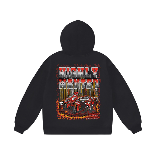 CITY 2.0 HOODIE - BLACK
