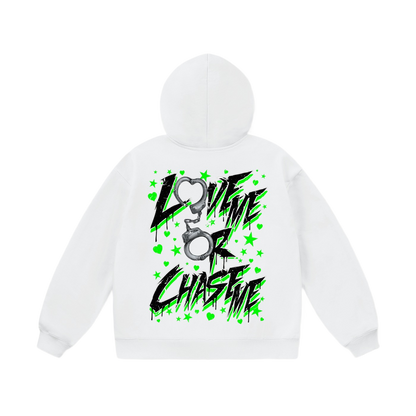 WHITE LOVE x CHASE HOODIE