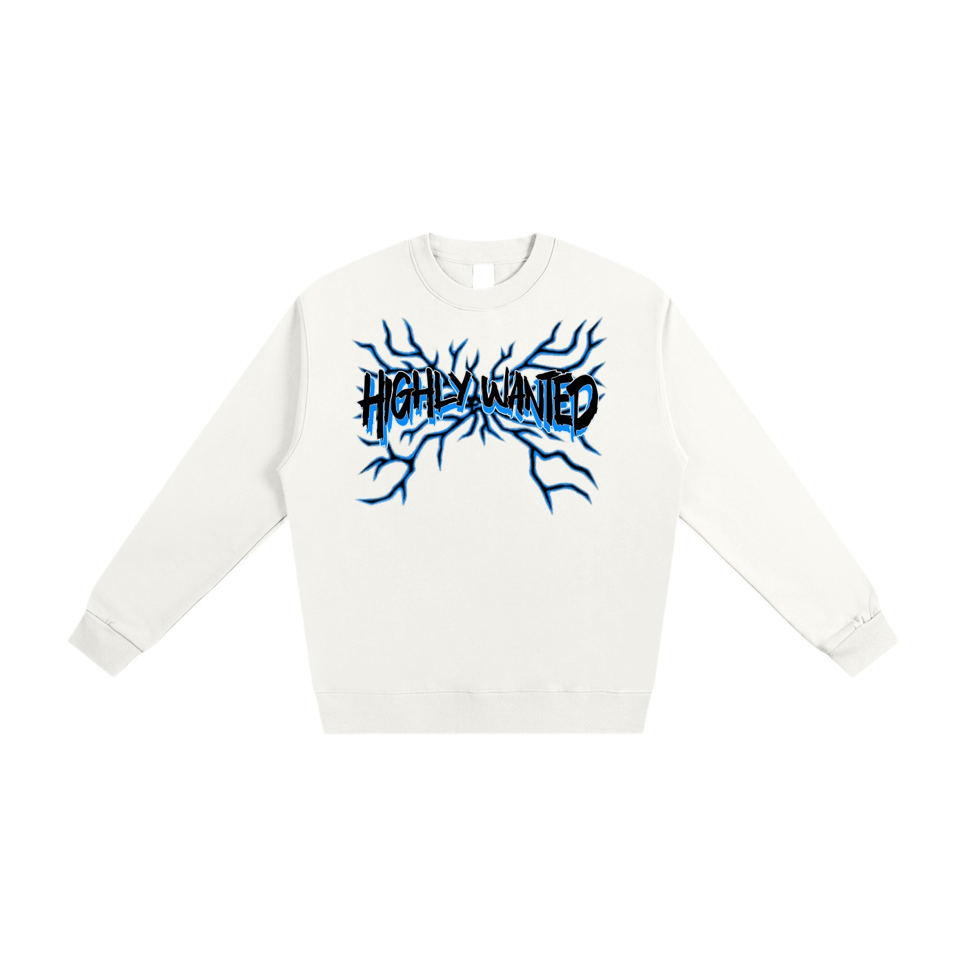 WHITE BYE BYE 2.0 SWEATSHIRT