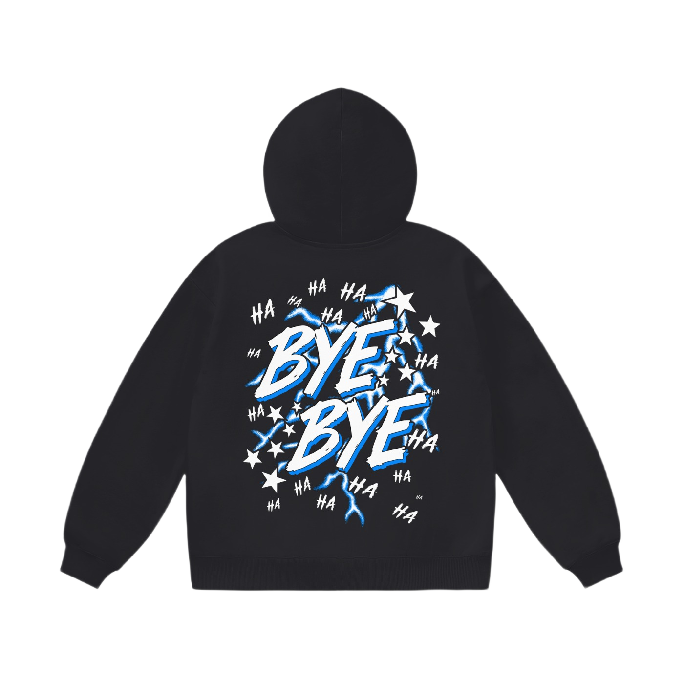 BLACK BYE BYE 2.0 HOODIE