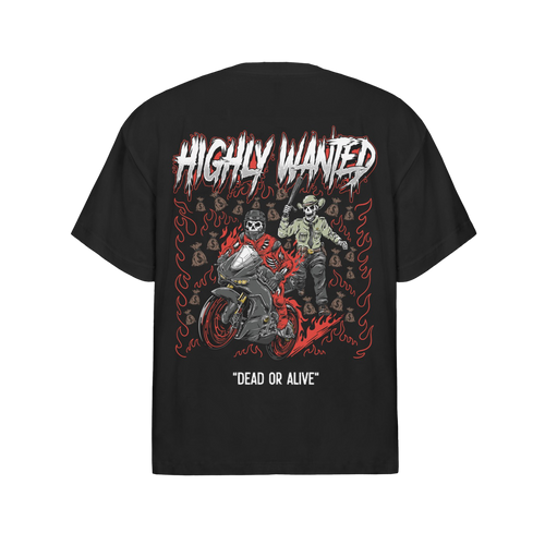 DEAD OR ALIVE SHIRT - BLACK