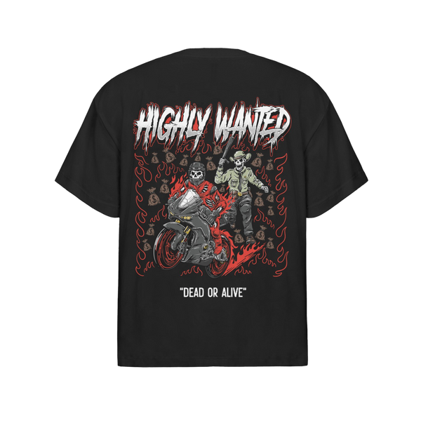 DEAD OR ALIVE SHIRT - BLACK
