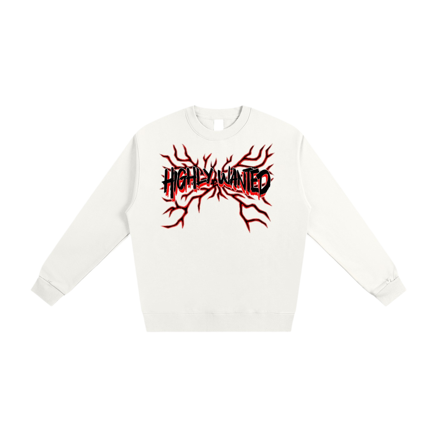 WHITE BYE BYE 2.0 SWEATSHIRT