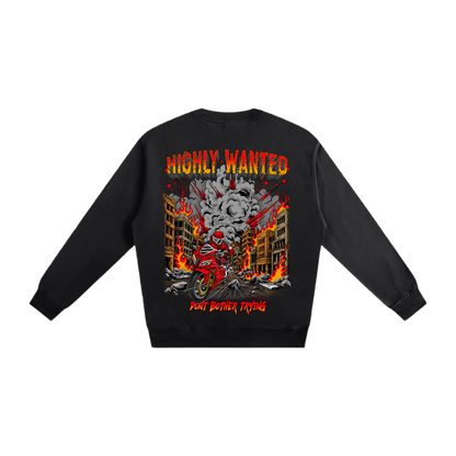 BLACK BOOM SWEATSHIRT