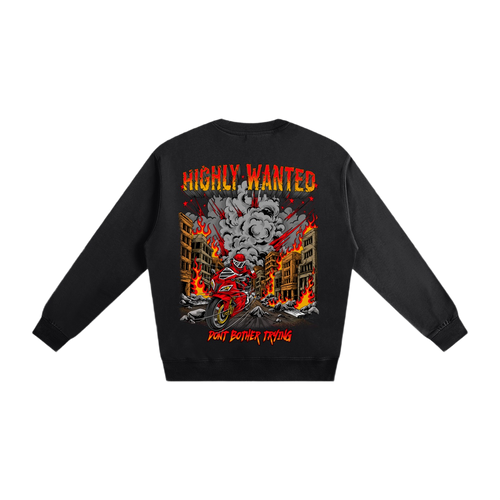 BLACK BOOM SWEATSHIRT