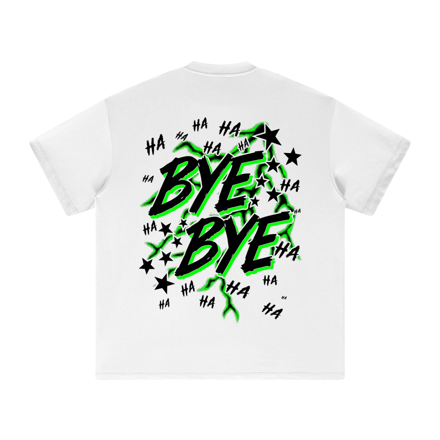WHITE BYE BYE 2.0 SHIRT