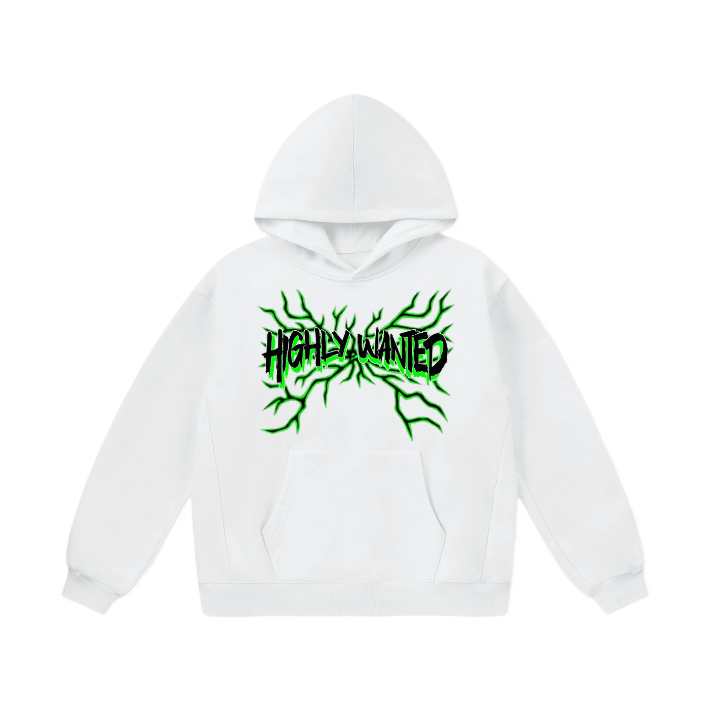 WHITE BYE BYE 2.0 HOODIE