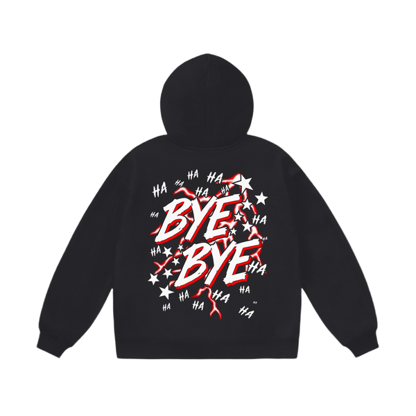 BLACK BYE BYE 2.0 HOODIE