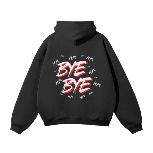 BYE BYE HOODIE - BLACK